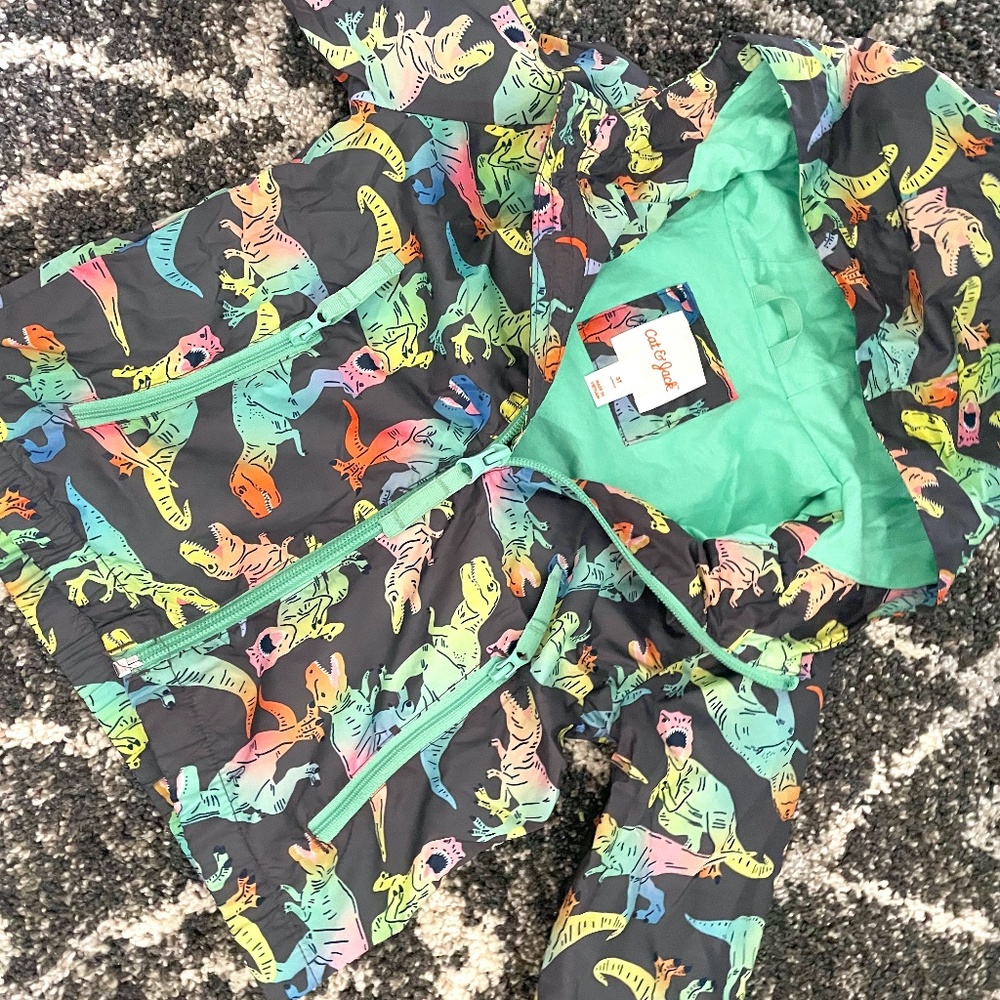 Toddler Cat & Jack windbreaker jacket